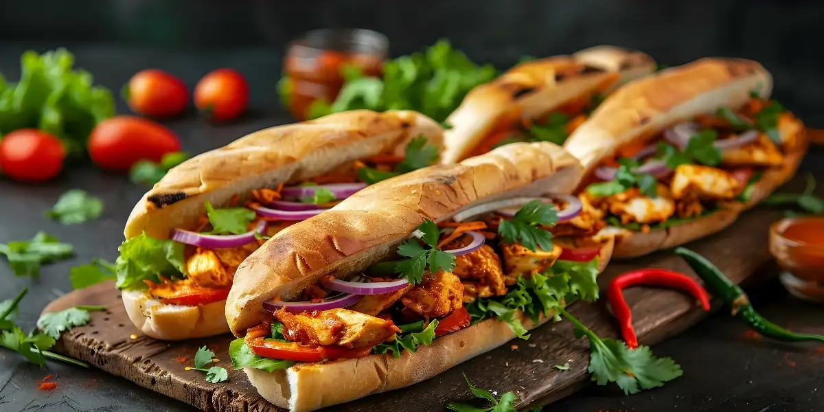Menu sandwich