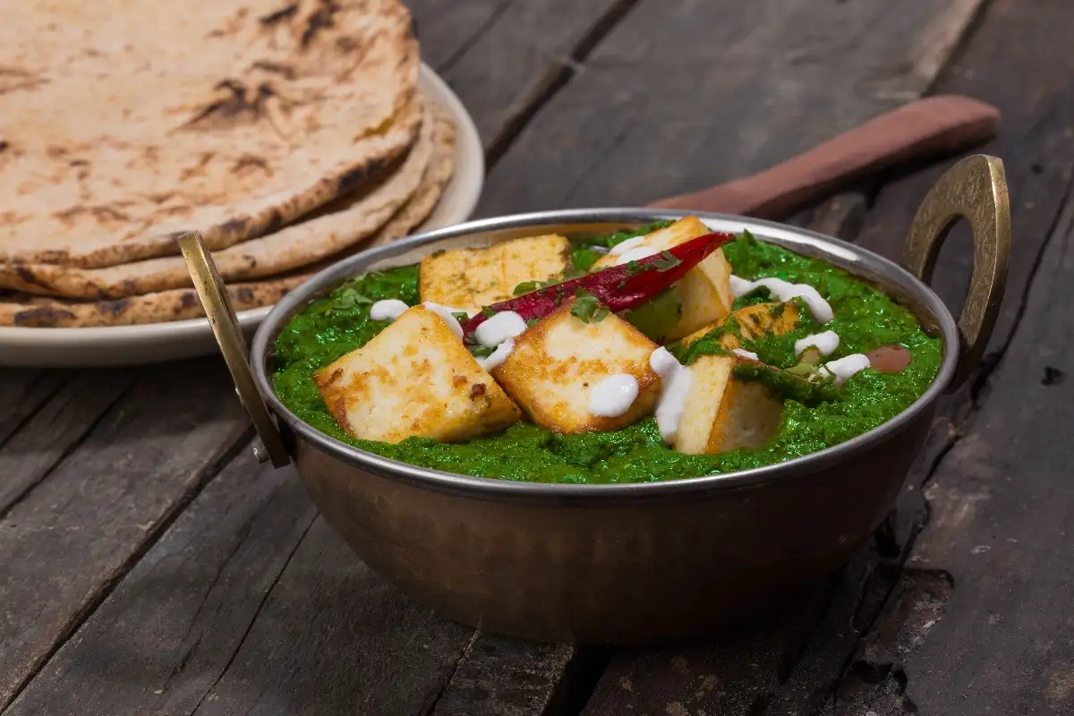 Palak paneer